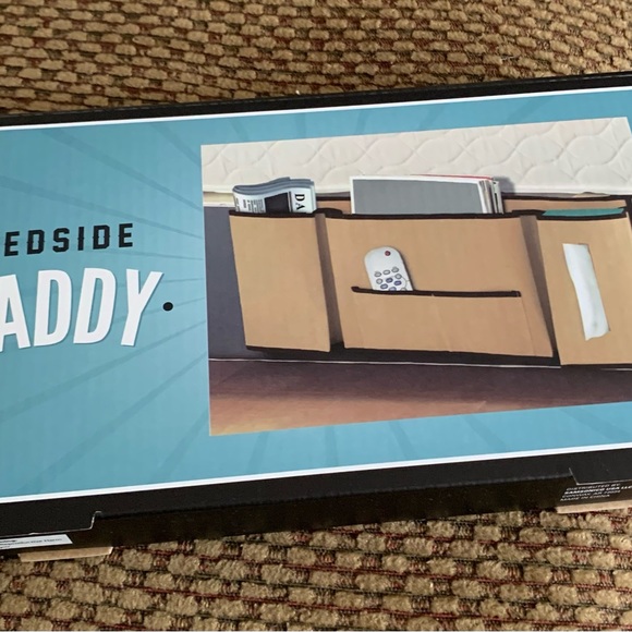 The Original Fun Workshop Bedside
Caddy, 5 Pocket Caddy With Tissue
Pocket - Tan - Picture 3 of 3